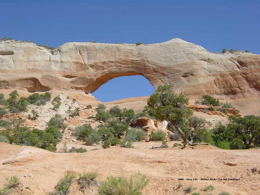 Etats Unis - Utah - La Sal Junction - Wilson Arch